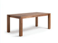 Mesa de comedor de madera 160×80×75 cm – pino miel – líneas rectangulares para cocina